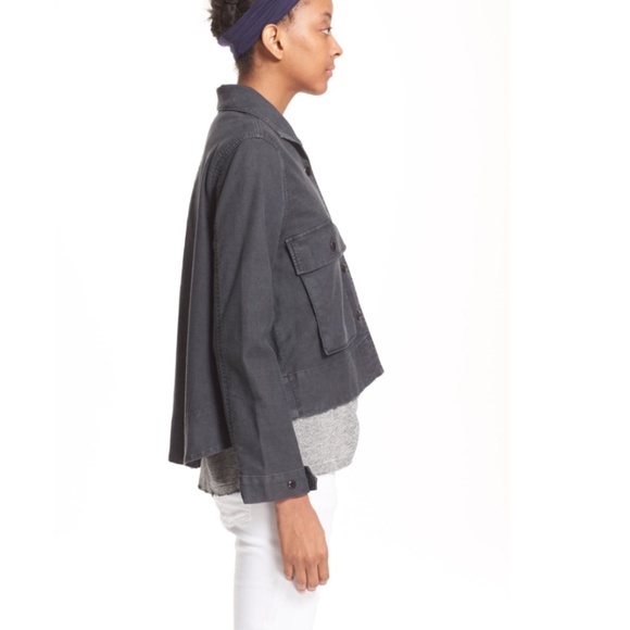 The Great Swing Army Jacket - Gray - Picture 2 of 6